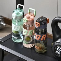 Спортивная бутылка-поилка для воды и напитков, бутылочка для спорта и тренировок 665мл OSPORT (MS 4622)