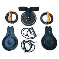 Многофункциональная платформа, регулируемая фитнес доска для отжиманий и спорта с эспандерами OSPORT (MS 4818)