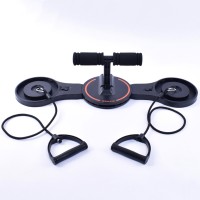 Многофункциональная платформа, регулируемая фитнес доска для отжиманий и спорта с эспандерами OSPORT (MS 4818)