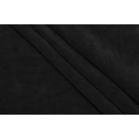 Кожа Велюр-спилок обувно-галантерейный (хромовая замша) 1,2-1,4 мм Черный (ТК-0099)