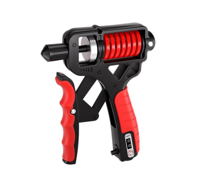 Эспандер кистевой пружинный с счетчиком и с регулируемой нагрузкой 5-120кг OSPORT (MS 4676)