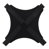 Футбольный тренажер пояс для отработки ударов и паса, крепление на мяч (эспандер) (MS 4239)