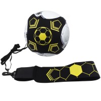Футбольный тренажер пояс для отработки ударов и паса, крепление на мяч (эспандер) (MS 4241)