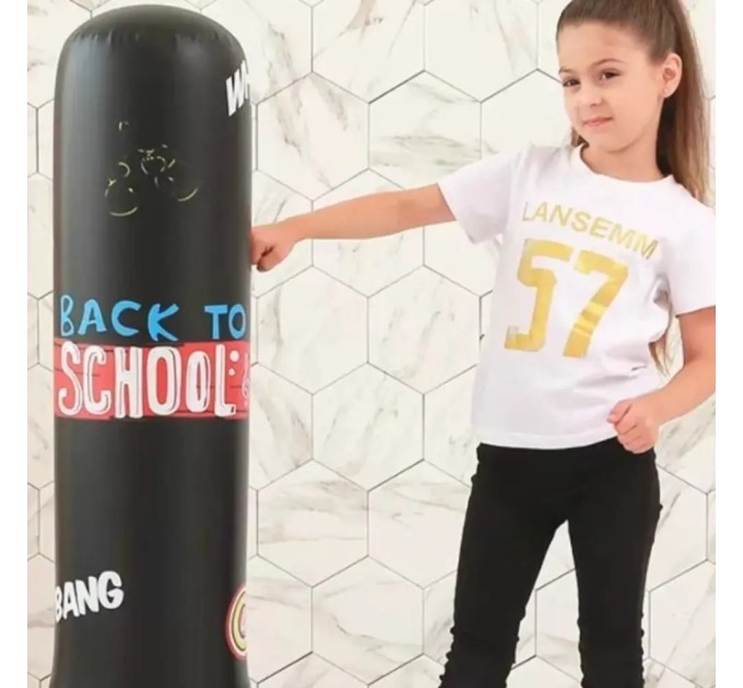 Дитяча боксерська надувна груша, боксерський мішок для дітей 117см OSPORT (MR 1191)