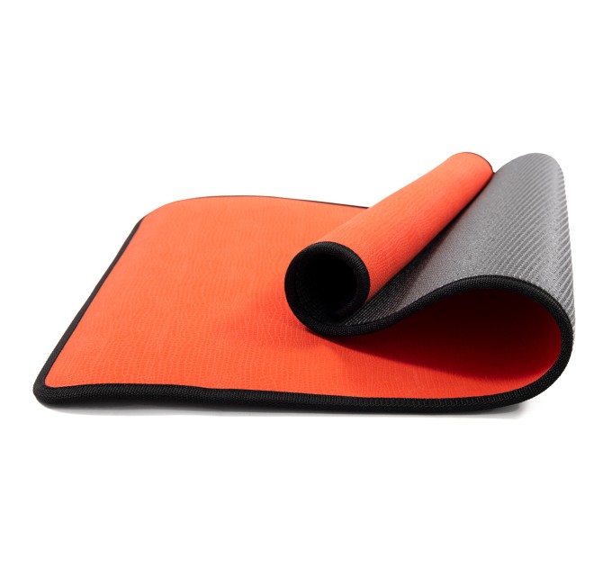 Коврик для йоги и фитнеса EVA двухслойный (йога мат, каремат спортивный) OSPORT Yoga Pro+ Micro 8мм (OF-0309)