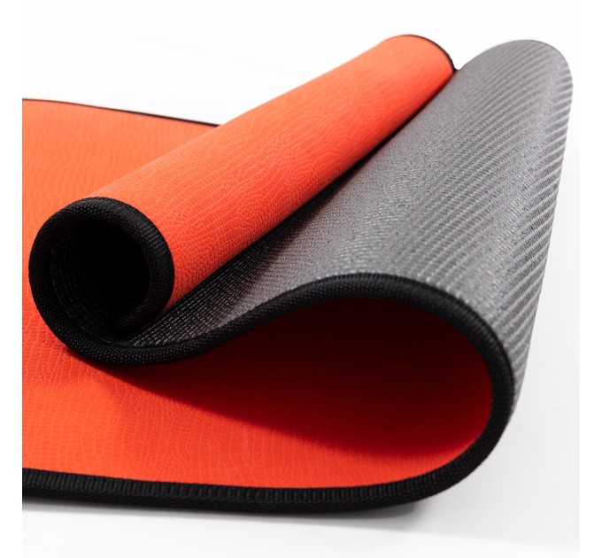 Коврик для йоги и фитнеса EVA двухслойный (йога мат, каремат спортивный) OSPORT Yoga Pro+ Micro 8мм (OF-0309)