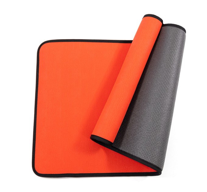 Коврик для йоги и фитнеса EVA двухслойный (йога мат, каремат спортивный) OSPORT Yoga Pro+ Micro 8мм (OF-0309)