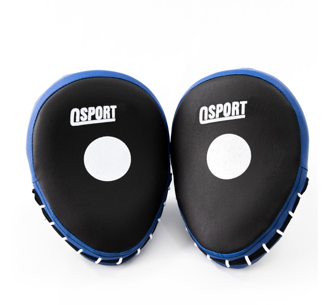 Лапи боксерські (для боксу) гнуті зі шкірвінілу OSPORT Lite (FI-0123)