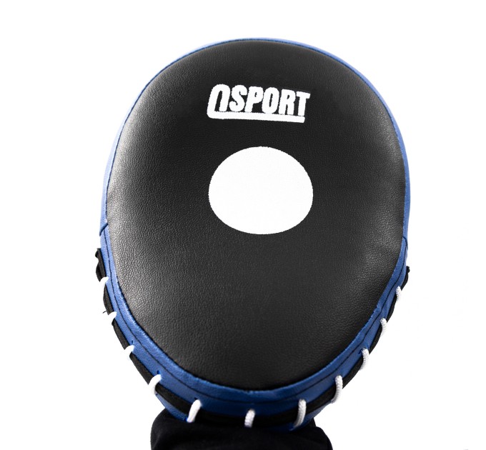 Лапи боксерські (для боксу) гнуті зі шкірвінілу OSPORT Lite (FI-0123)