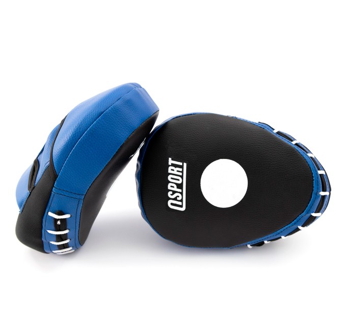 Лапи боксерські (для боксу) гнуті із кожвінілу OSPORT Pro (OF-0080)