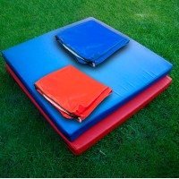 Чехол на мат спортивный, гимнастический, борцовский из кожвинила 100х100х10см OSPORT (OF-0239)