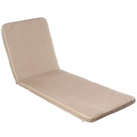 Матрас для лежака и шезлонга непромокаемый, уличный дачный садовый складной матрас 193х60х5см OSPORT (R-00106)