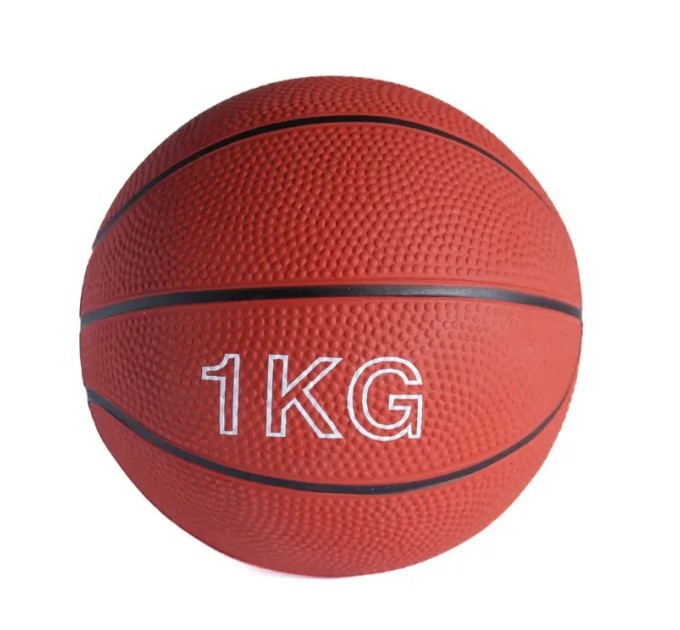 Медбол мяч для фитнеса и кроссфита (медицинский мяч слэмбол) OSPORT Lite 1 кг (MS 4129-1)