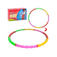 Массажный обруч для похудения талии (хулахуп) 96 см Profi (M 0251-1)