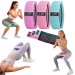 Резинки для фитнеса и спорта (лента эспандер) тканевые петли для ног/рук/ягодиц набор 3шт OSPORT (OF-0291)