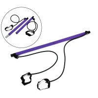 Эспандер (тренажер) для пилатеса и фитнеса (гимнастическая палка с эспандерами) OSPORT (MS 4675)