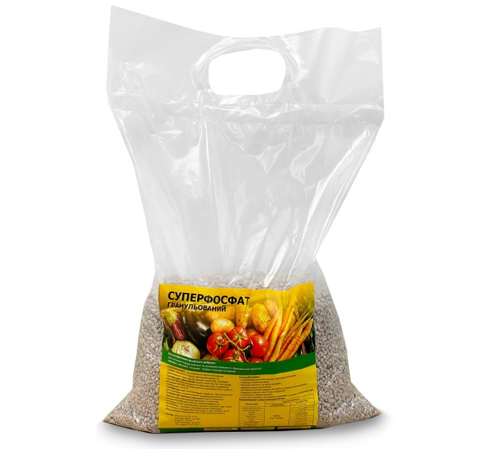 Суперфосфат гранулированный, комплексное фосфорное минеральное удобрение для почвы 5кг (so-00013)