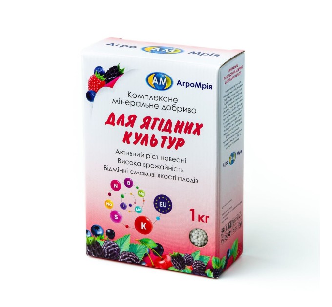 Комплексное минеральное удобрение для плодово-ягодных культур гранулированное 1 кг (so-00004)