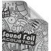 Фольгований лист (фольга) з липким шаром Acoustics 700х500мм 200 мікронів (SoundFoil)