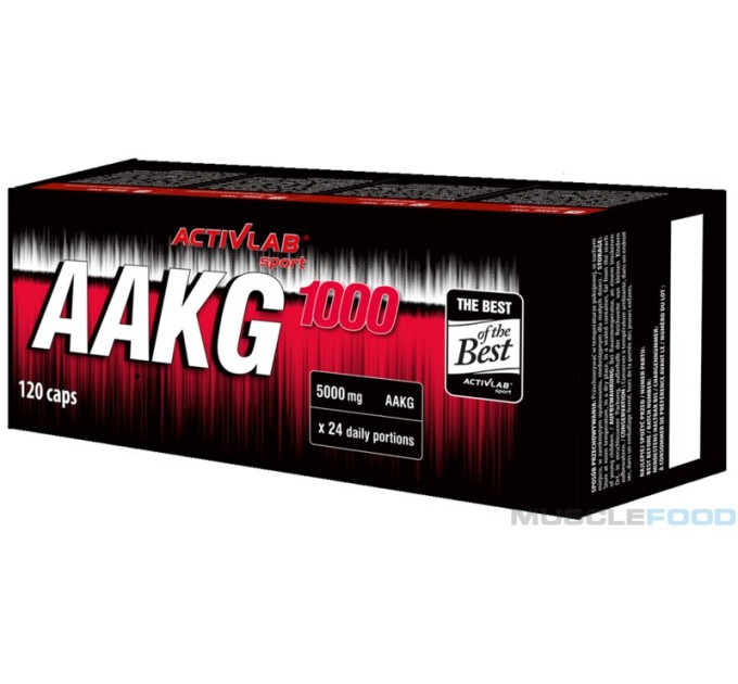 Харчова добавка AAKG 1000 капсули 120шт Activlab (06804-01)