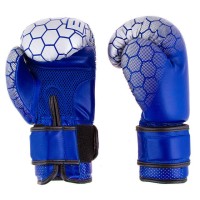 Боксерські рукавички зі шкіри PU 10 унцій Bad Boy (BB-JR10B)