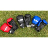 Рукавички боксерські для боксу із кожвінілу Boxer 12 унцій (bx-0034)