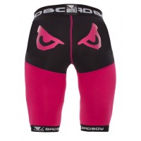 Компресійні жіночі шорти Bad Boy Compression Shorts Black/Pink