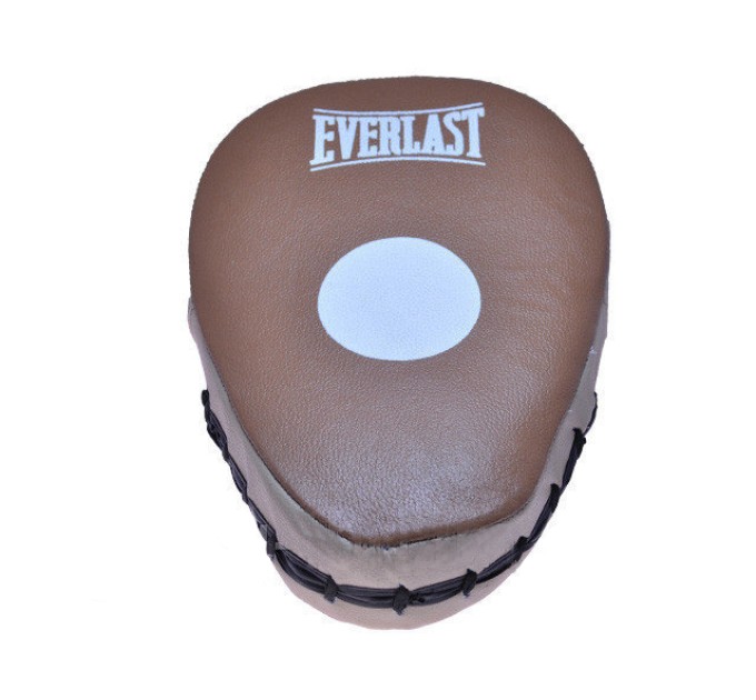 Лапи боксерські гнуті шкіряні 2шт. Everlast Кобра (EV-FPL)