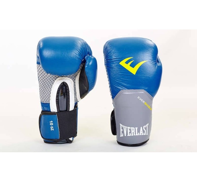 Перчатки боксерские кожаные Everlast PRO STYLE ELITE 12 oz. (BO-5228-BK(12))