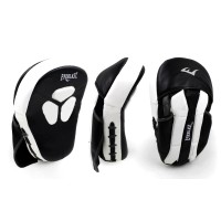 Лапы боксерские гнутые из кожи PU Everlast (MA-024)