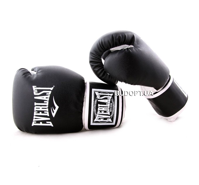 Боксерские перчатки для бокса Everlast LV-5378 (8, 10, 12 унций) Кожвинил
