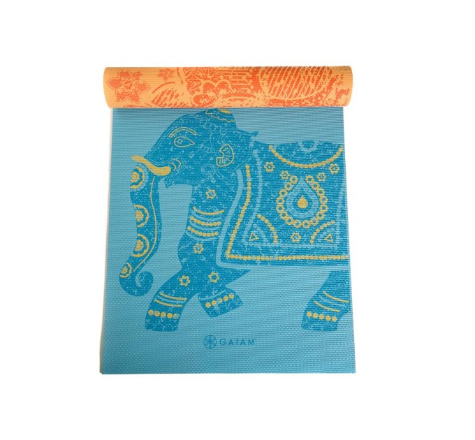 Коврик для йоги из ПВХ 173х60х0.5см Gaiam Elephant