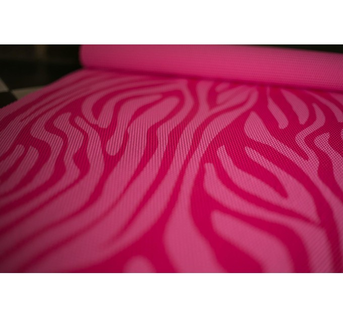 Детский коврик для йоги из ПВХ 153х60х0.3см Gaiam Pink zebra