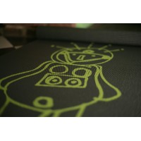 Дитячий килимок для йоги із ПВХ 153х60х0.3см Gaiam Robot