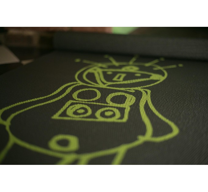 Дитячий килимок для йоги із ПВХ 153х60х0.3см Gaiam Robot
