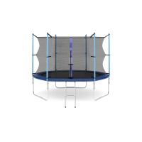 Батут зі сходами Hop-Sport 10FT (305 см) із внутрішньою сіткою