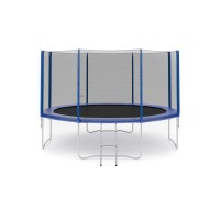 Батут с лестницей Hop-Sport 12FT (366 см) с внешней сеткой Батут с лестницей Hop-Sport 12FT (366 см) с внешней сеткой