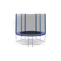 Батут зі сходами Hop-Sport 8FT (244 см) із зовнішньою сіткою