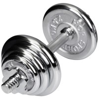 Гантель хромированная Hop-Sport 10 кг