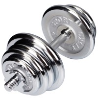 Гантель хромированная Hop-Sport 20 кг