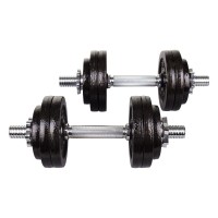 Гантели металлические Hop-Sport STRONG 2x15 кг