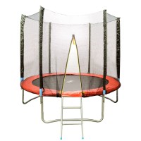 Батут із сіткою безпеки та сходами HOUSEFIT 2.5 м (8FT) Батут із сіткою безпеки та сходами HOUSEFIT 2.5 м (8FT)
