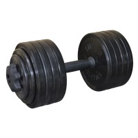 Гантель разборная черная InterAtletika 23,82 кг