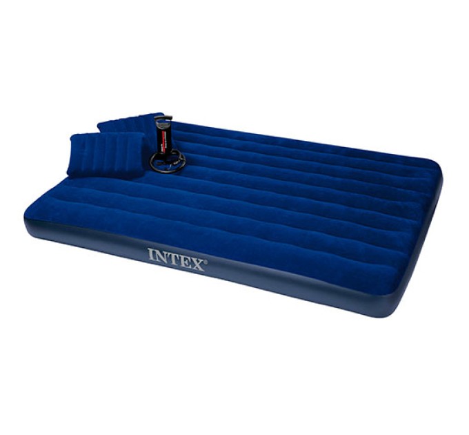 Матрас-кровать надувной пляжный для отдыха и дома Intex (68765)