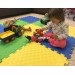 Дитячий ігровий килимок-пазл (мат татамі, ластівчин хвіст) OBABY 50см х 50см товщина 10мм (FI-0133)
