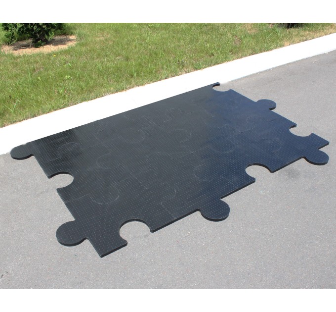 Гумове підлогове модульне покриття для дитячих майданчиків OSPORT (FI-0136-1)