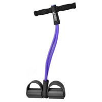 Эспандер с упорами для ног LiveUp SOFT PULL