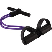 Эспандер с упорами для ног LiveUp SOFT PULL