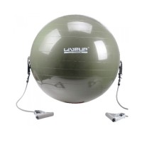 Фитбол с эспандером LiveUp GYM BALL WITH EXPANDER