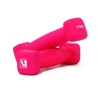 Гантели неопреновые LiveUp SQUARE HEAD 0.5 кг